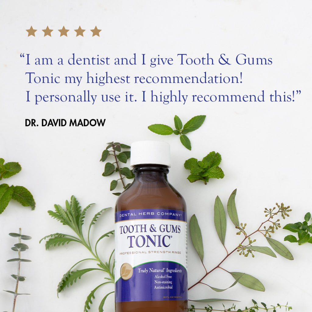 Tooth & Gums Tonic Mouthwash Dental Herb Company