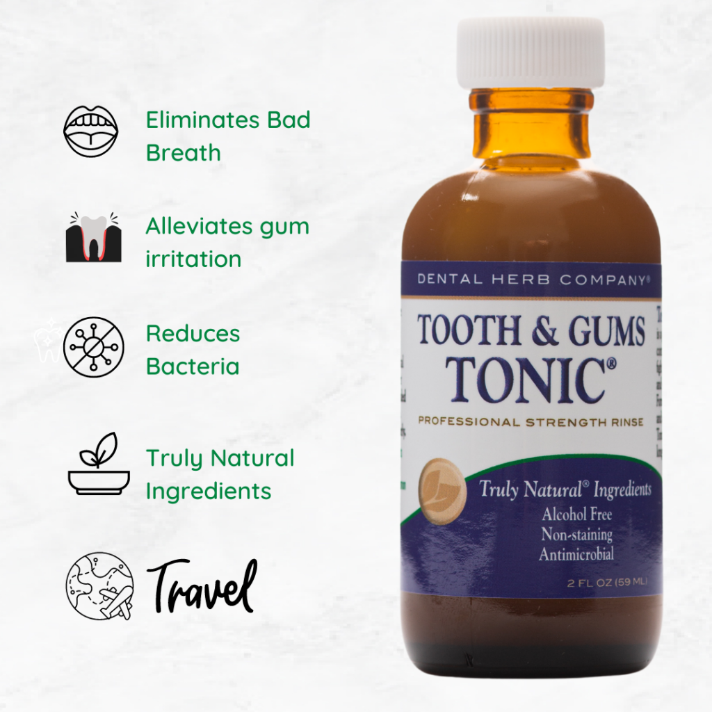 Tonic Mouthwash Travel Size Dental Herb Company