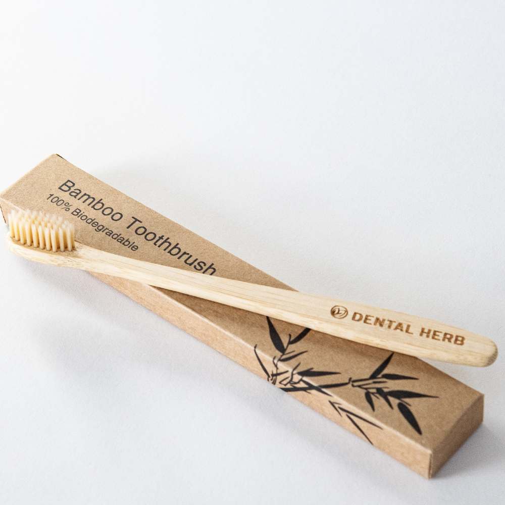 Bamboo Toothbrush – Eco-friendly with soft bristles – Dental Herb Company